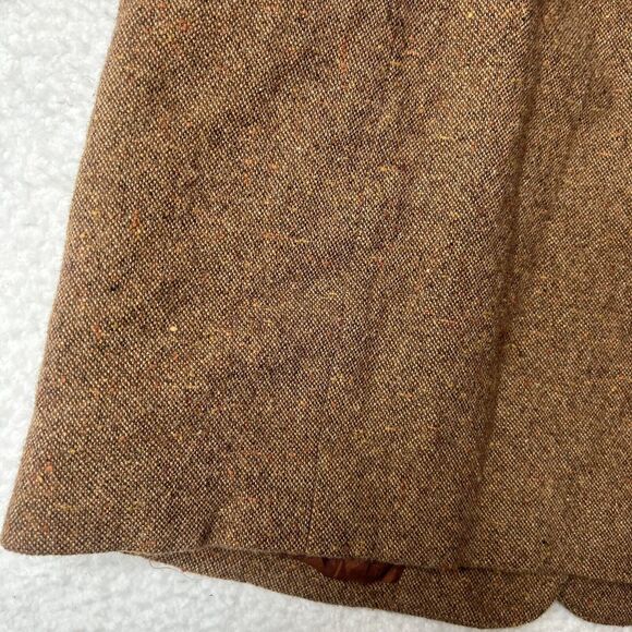 Elisabeth Liz Claiborne 18 (measures Smaller) L/XL Armazon Wool Blend Tan Brown - Picture 11 of 12